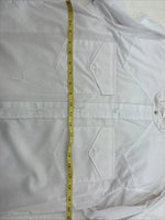 New Men’s H Bar C White Long Sleeve Button Up 16 Large CC-22