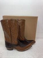 New Men’s Brown Rodeo Cowboy Boots. 7044 7 D. 1-42