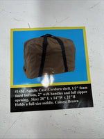 New Brown Nylon Padded Bottom Saddle Holder #1452 N-500