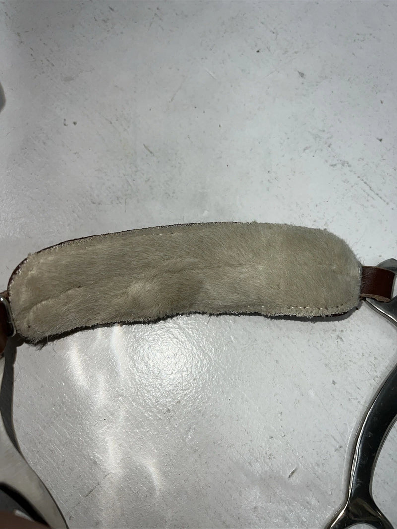 New Tough 1 Fleece Lined Silver Hackamore #25131 U-4