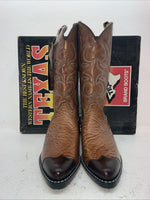 New Men’s Brown Texas Brand Cowboy Boots. 1081 11 D. 8-83