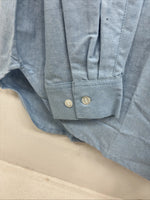 New Women’s Cricket Creek Blue Long Sleeve Button Up Medium MM-78