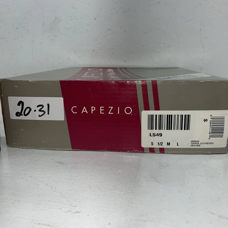 New Women’s Brown Lace Up Capezio Cowboy Boots. L549 5.5 5 1/2 M. 20-31