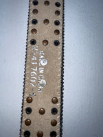 New Cheetah Print Genuine Leather Nocona Bling S Belt #N1330999 Z-98 