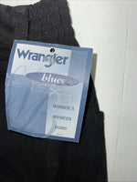 New Men’s Black Wrangler Blues Relaxed Fit Side Elastic Jeans. 16x34 K-17