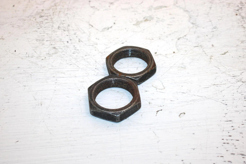 1982 Honda Atc200 Ea Big Red Oem Rear Axle Jam Nut Pair 90307-968-000 AH64