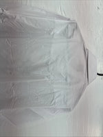 New Men’s ELY Cattleman White Long Sleeve Pearl Snap 18.5 X 36 2XL R-23