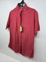 New Women’s Royal Highness Pink Designed Long Sleeve Button Up Size 40 DD-93