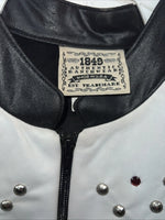 New Women’s 1849 Authentic Ranchwear Red White Show Short Jacket Large H-610