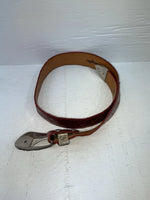 New Red Genuine Leather Wrangler Tooled 28” Belt #6820 JJ-142 