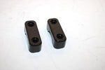 92 Polaris Lite Gt Oem Upper H'Bar Block (Black) (Pair) 5630382-067 SP149