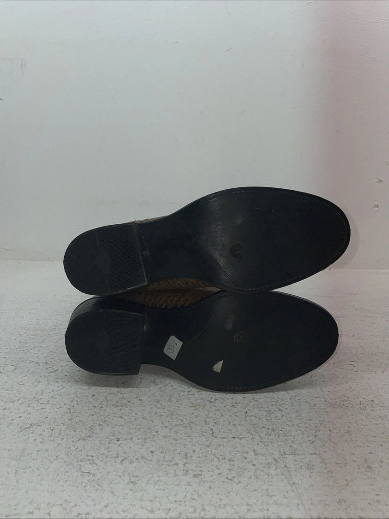 New Kids Brown Bronco Cowb Boots. 2844 1.5 1 1/2 D. 23-108