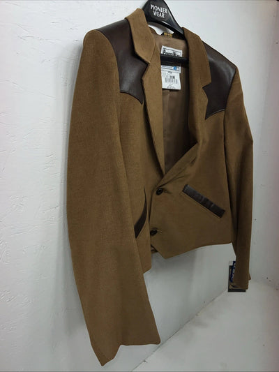 New Women’s Brown Pioneer Wear Suit Jacket 42 #12421 WW-57