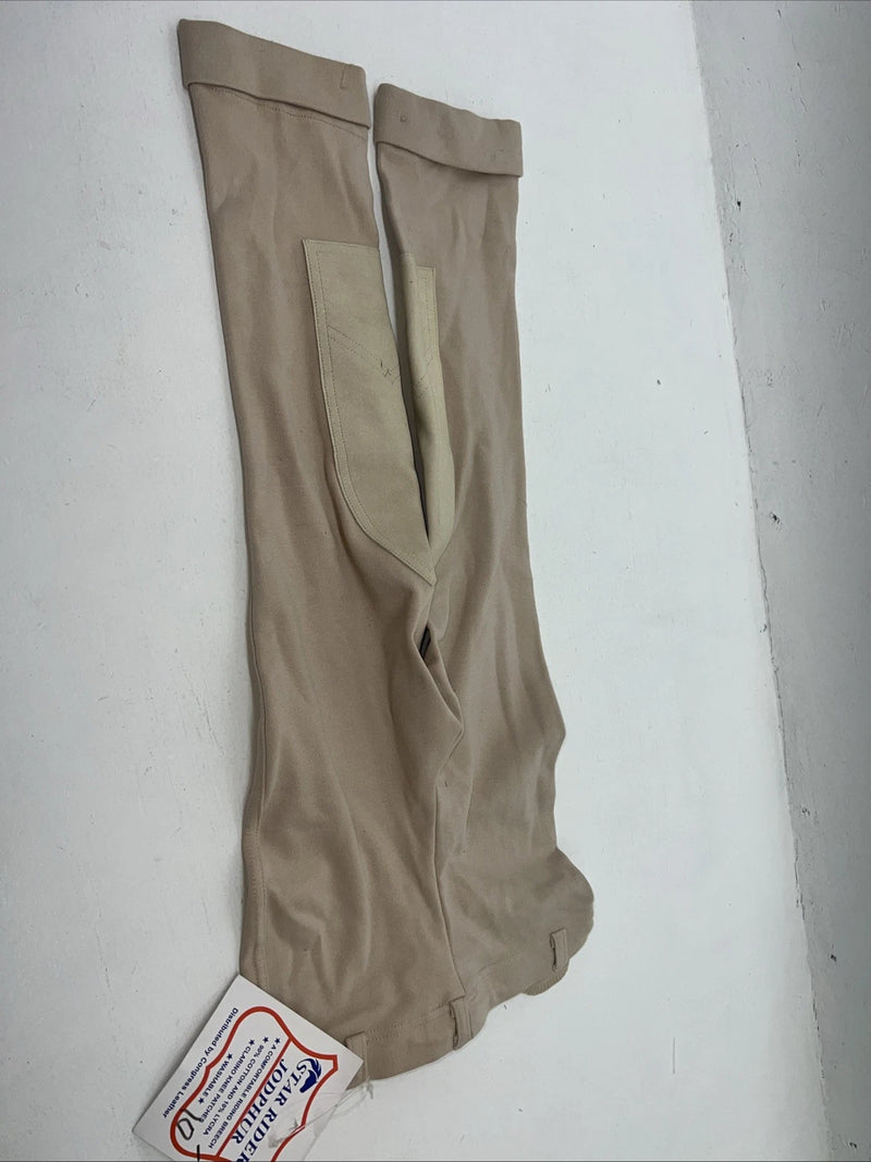 New Children’s Tan Star Rider Jodphur English Riding Pants. Small D-99