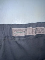 New Vintage Gray H Bar C Polyester Pants #477 3A-58