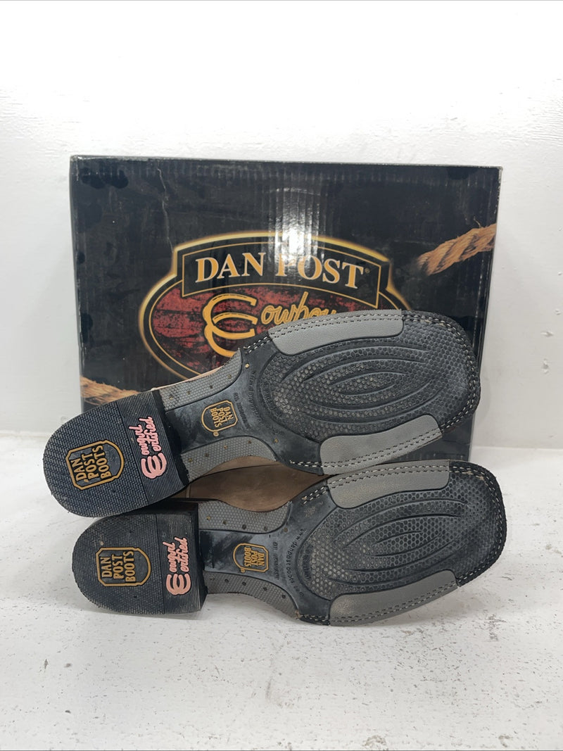 New Women’s Pink Dan Post Cowboy Boots. 3816 10 M. 8-91