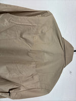 New Women’s Champion Western Tan Design Long Sleeve Pearl Snap Size 33 KK-121