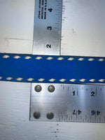 New Blue Genuine Leather Circle Y Weaved 30” Belt #7030 JJ-132