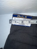 New Vintage Black Circle S Polyester Pants #CP6740 XX-112