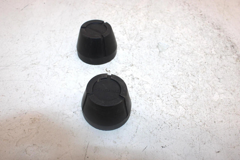 1996 Kawasaki Bayou 300 Oem Wheel Hub Cap Pair 11012-1519 11012-1969 AK25