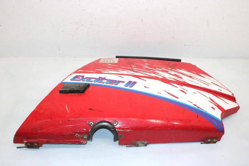 92 Yamaha Exciter Ii Le Ex570es Oem Hood 4, Red/White 88S-2198H-00-00 SY19