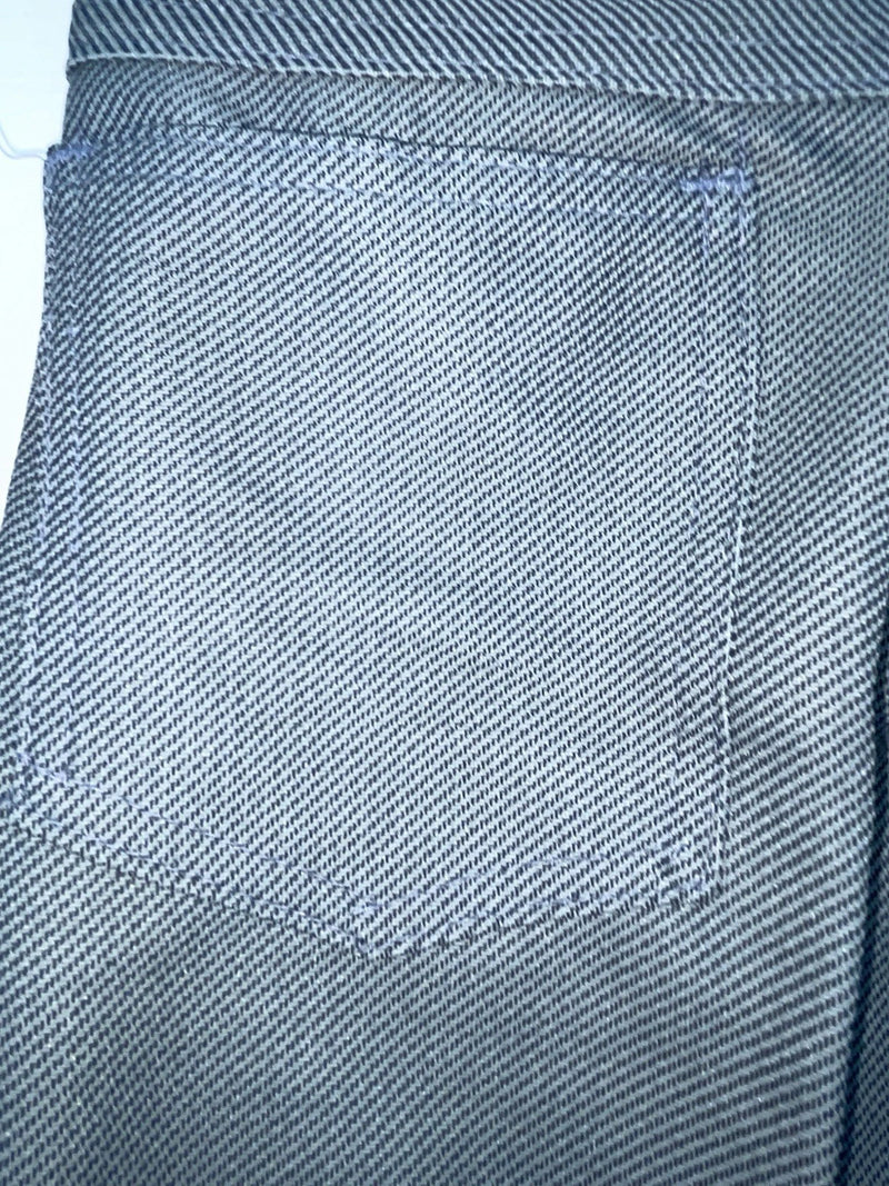 New Vintage Blue Miller Polyester Pants #2624 VV-40