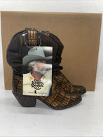 New Women’s Brown Kenny Roger’s Cowboy Boots. 40524 6.5 6 1/2 M. 18-7