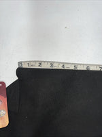 New Black Tough 1 Show Chaps With Fringe Adjustable Waist 43” Small N-42