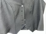 New Women’s Dickson Jenkins Black Show Vest Medium #7055 UU-37