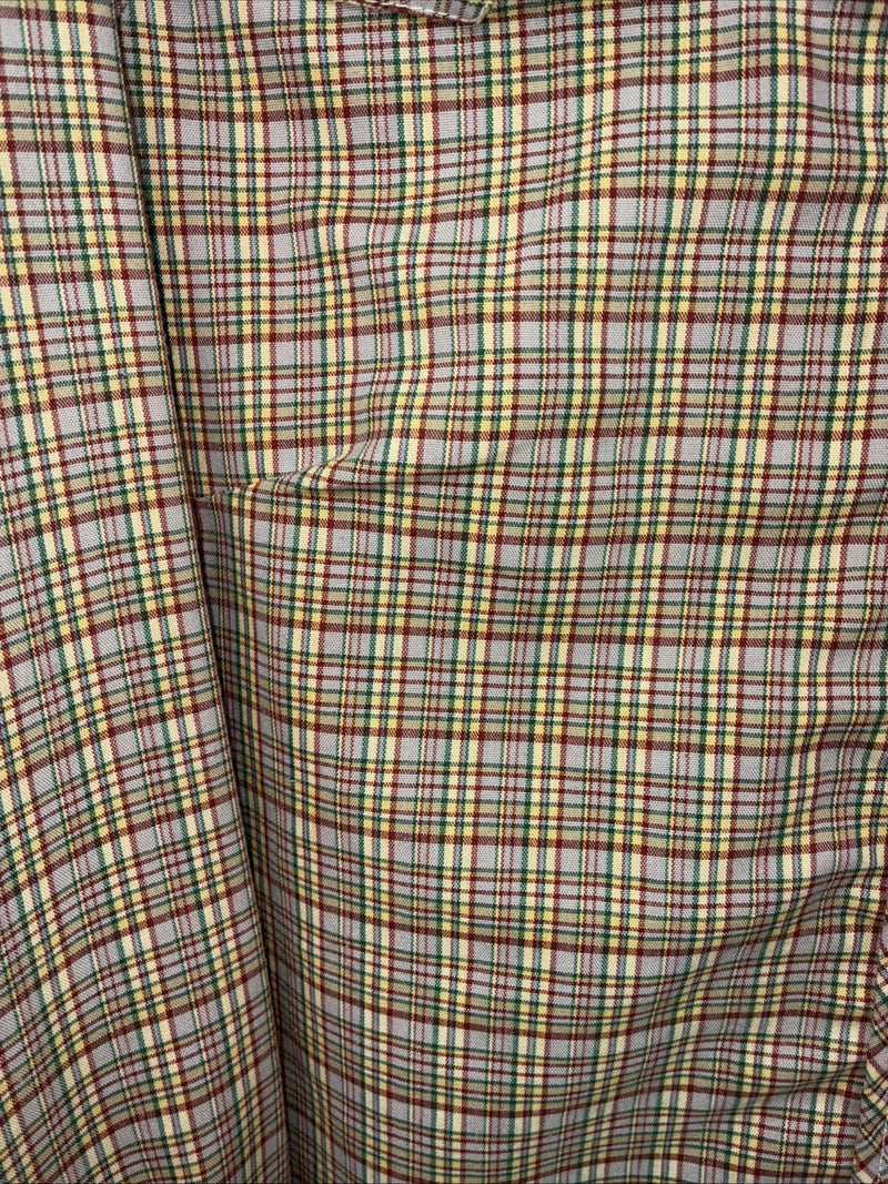 New Kids Dickson Jenkins Multicolor Plaid Long Sleeve Pearl Snap Large DD-105