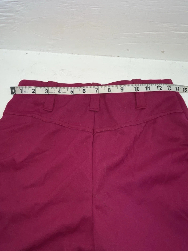 New Vintage Pink Prior Polyester Pants 3A-16
