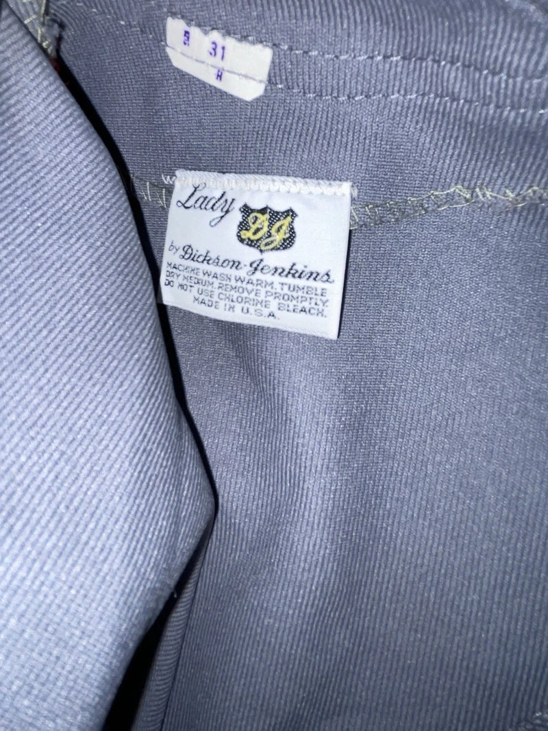 New Vintage Gray Dickson Jenkins Polyester Pants #5517A 3A-123