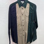 New Men’s Cowboy Threads Multiple Color Long sleeve button up Small B-70