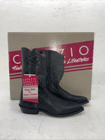 New Women’s Black Capezio Cowboy Boots. L 870 7 M. 18-115 