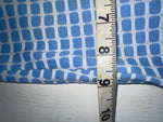 New Vintage Blue Checkered Lee Polyester Pants #2652644 VV-75