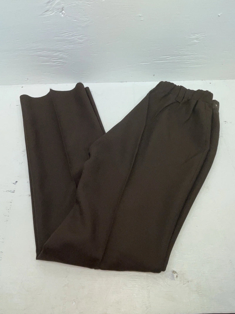 New Vintage Brown H Bar C Polyester Pants #MR477 SS-42