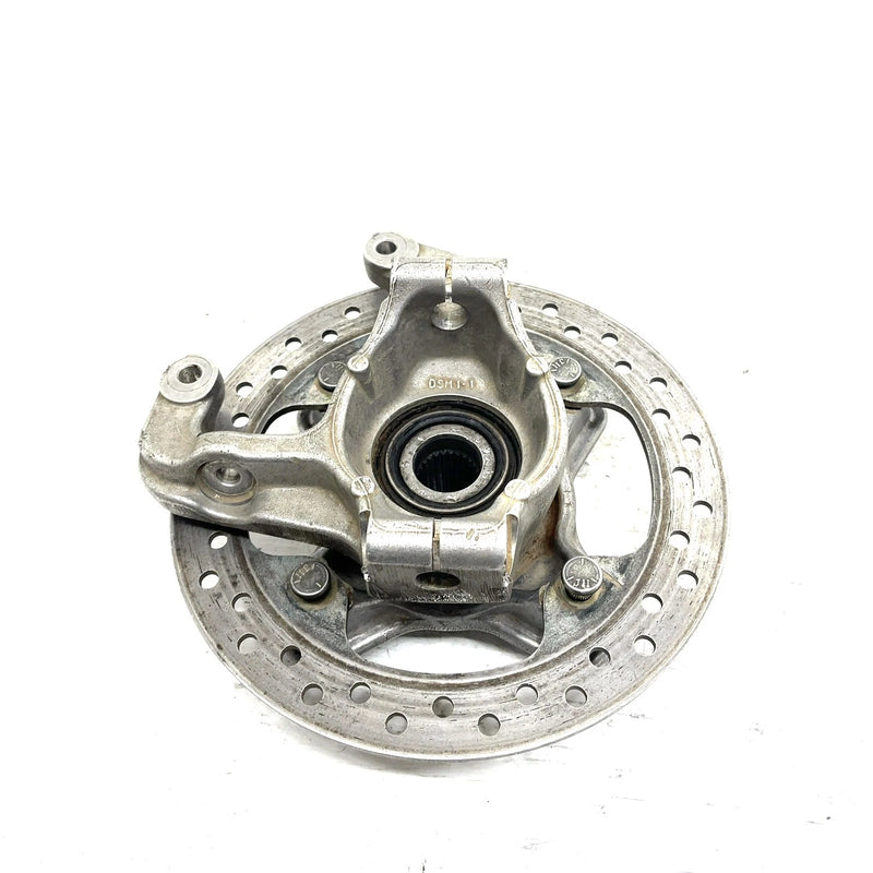 12 Polaris Sportsman 550 OEM Left Steering Knuckle/Hub Assembly 5143613 AP238