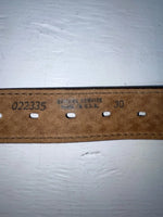 New Brown Genuine Leather Tex Tan Tooled 30” Belt #022335 JJ-147