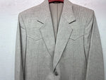 New Men’s Pioneer Wear White Suit Jacket 40 #12007 W-604