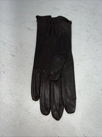 New Brown Leather Show And Riding Gloves B-502