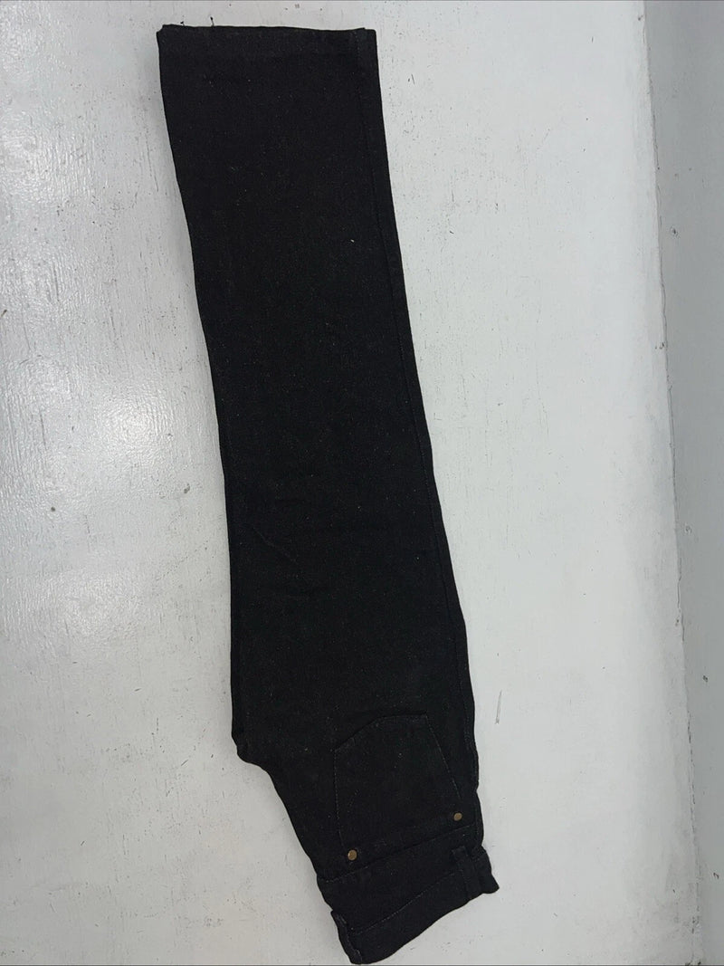 New Boys Black Wrangler Pro Rodeo Cowboy Cut Denim Jeans. 10/25 Regular C-24