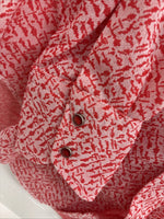 New Men’s Miller Pink Design Long Sleeve Pearl Snap 15 X 34 Medium K-66