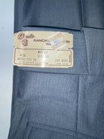New Vintage Gray Circle S Polyester Pants #0142 XX-103