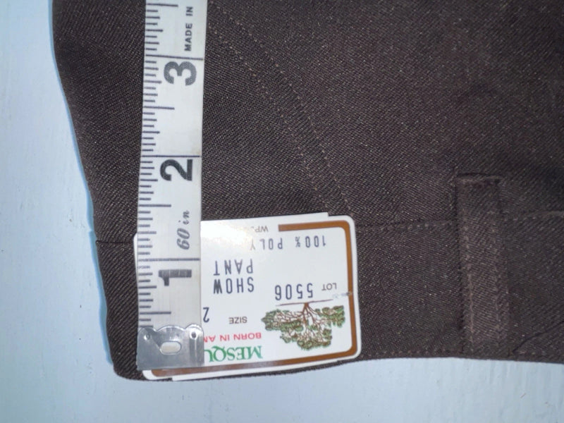 New Vintage Brown Mesquite Polyester Pants #5506 3A-105