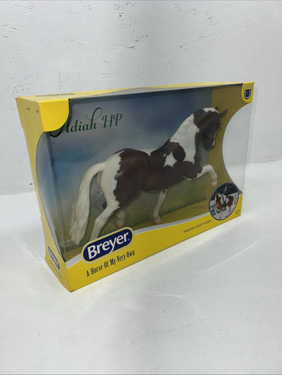 New In Box Bryer Paint Friesian Sport Horse Adiah HP. #1830 R-1