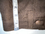 New Vintage Brown Dickson Jenkins Polyester Pants ZZ-74