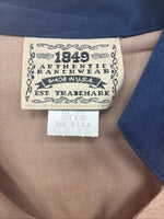 New Women’s 1849 RanchWear Blue Deign Long Sleeve Button Up XL TT-40