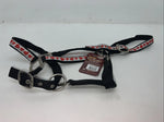 New Tough 1 Black Nylon Halter With Red Hearts Full #50-2031 3C-11