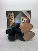 New Men’s Black Texas Brand Cowboy Boots. M 610 10 D. 7-44