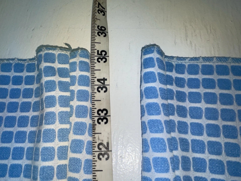 New Vintage Blue Checkered Lee Polyester Pants #2652644 ZZ-46